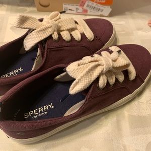 Sperry sneakers NIB. VERY cute! Memory foam sole!